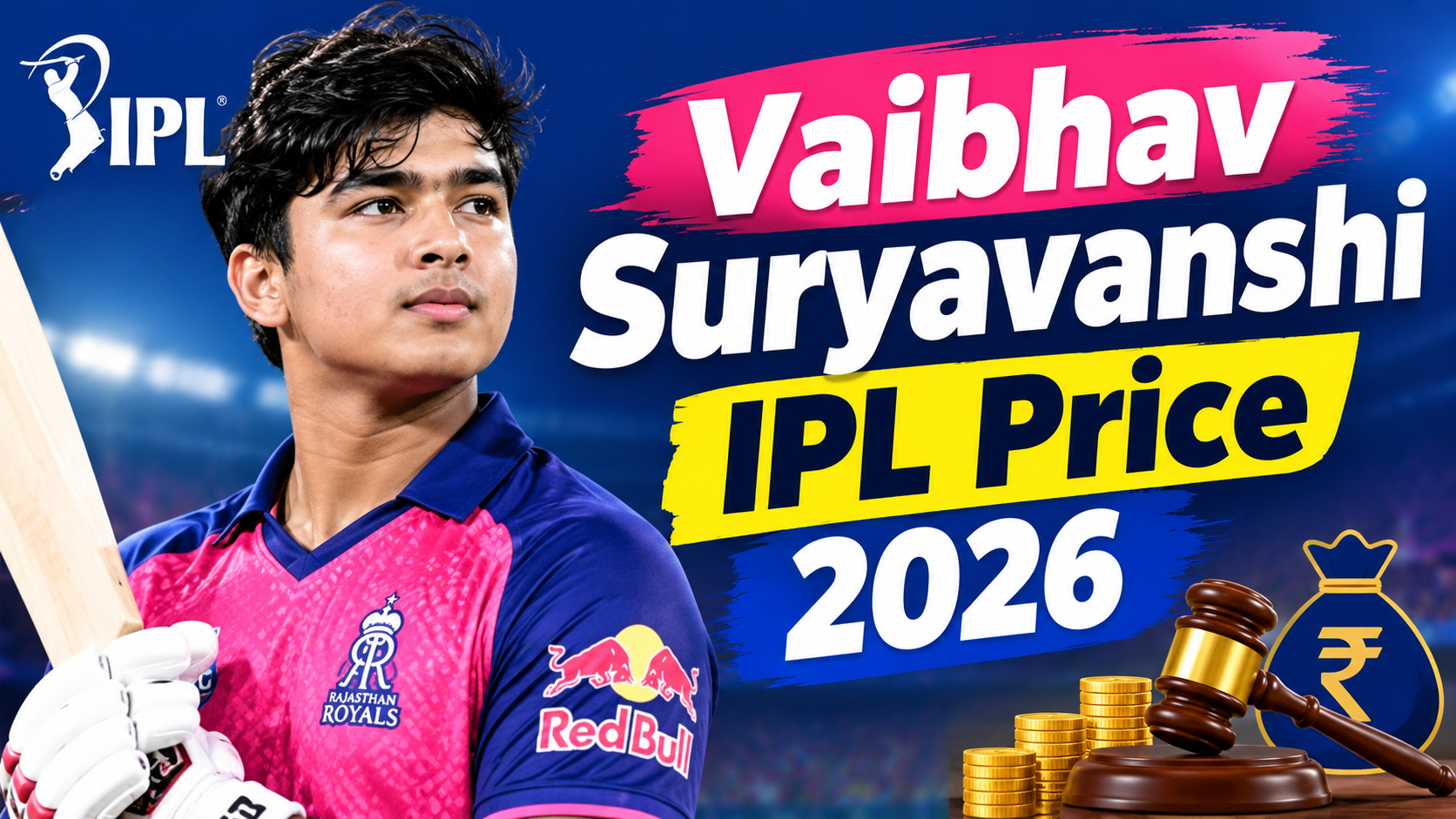 Vaibhav Suryavanshi IPL Price 2026: What Is His Salary?